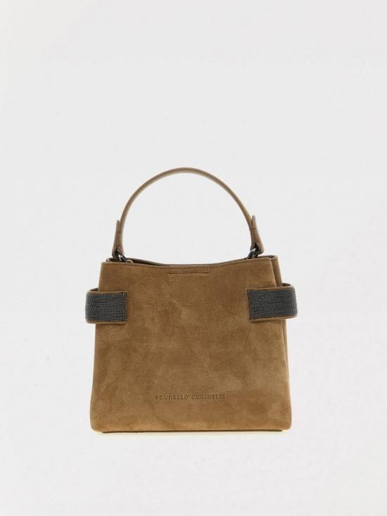 25SS 브루넬로 쿠치넬리 토트백 MBDLD2499 C7495 Brown