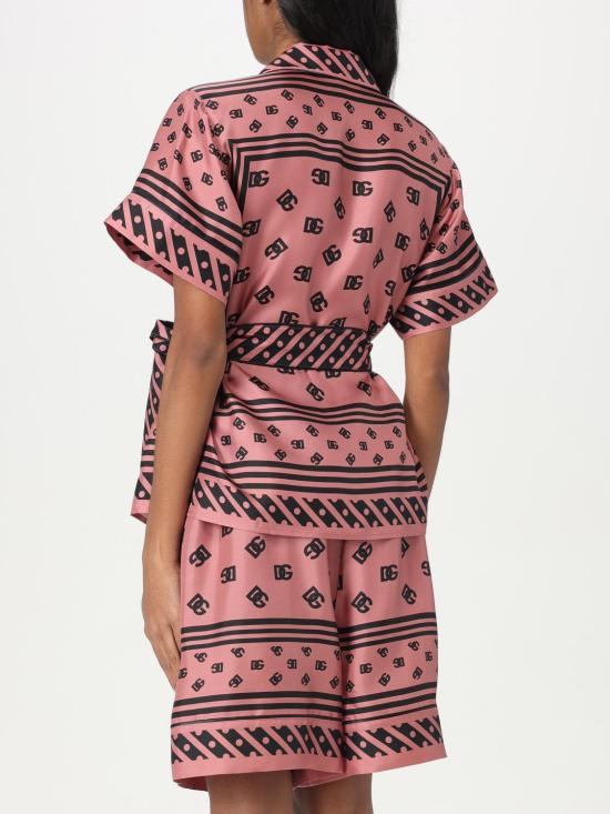 25FW 돌체앤가바나 블라우스 F5G67THI1X0 H24ZW Pink - DOLCE & GABBANA