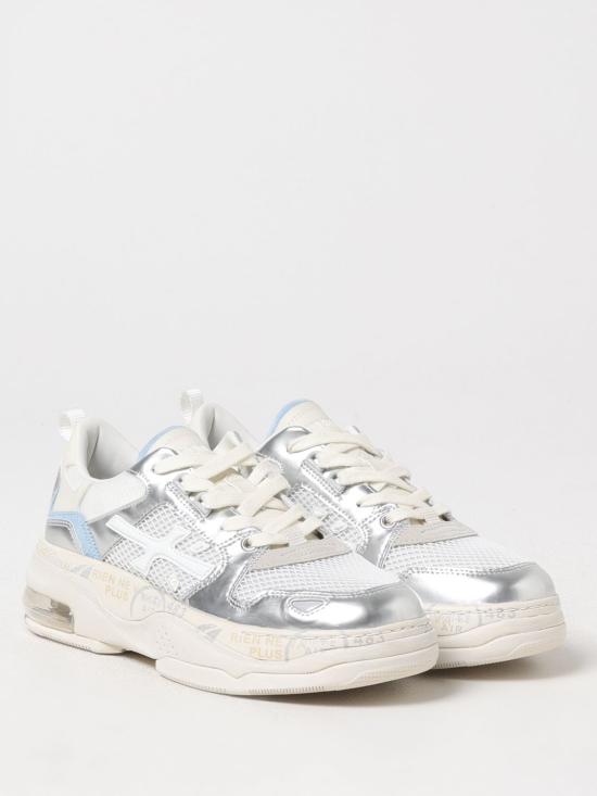 25FW 프리미아타 뮬/슬리퍼 DRAKED 418 Silver - PREMIATA