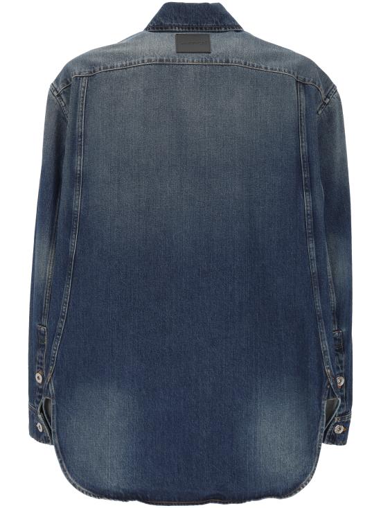 25SS 랑방 데님 셔츠 RMSI0126 D086P2523 MEDIUM BLUE - LANVIN