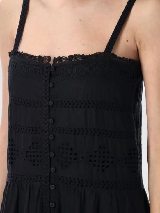 25SS 이자벨마랑에뚜왈 롱 원피스 25PRO0708FAC1J15E 01BK Black - ISABEL MARANT ETOILE