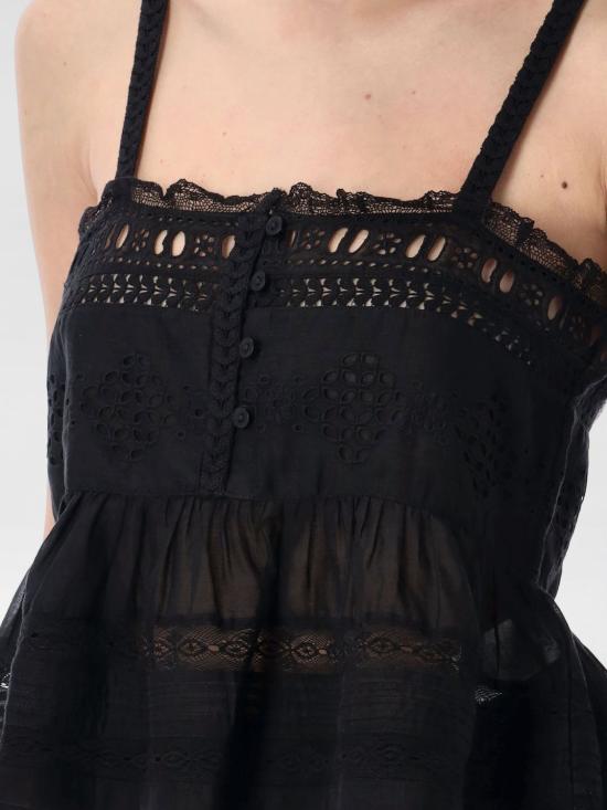 25SS 이자벨마랑에뚜왈 민소매 티셔츠 25PHT0542FAC1J15E 01BK Black - ISABEL MARANT ETOILE