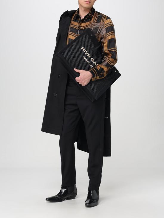 25FW 생로랑 토트백 5094152M21E 1050 Black - SAINT LAURENT