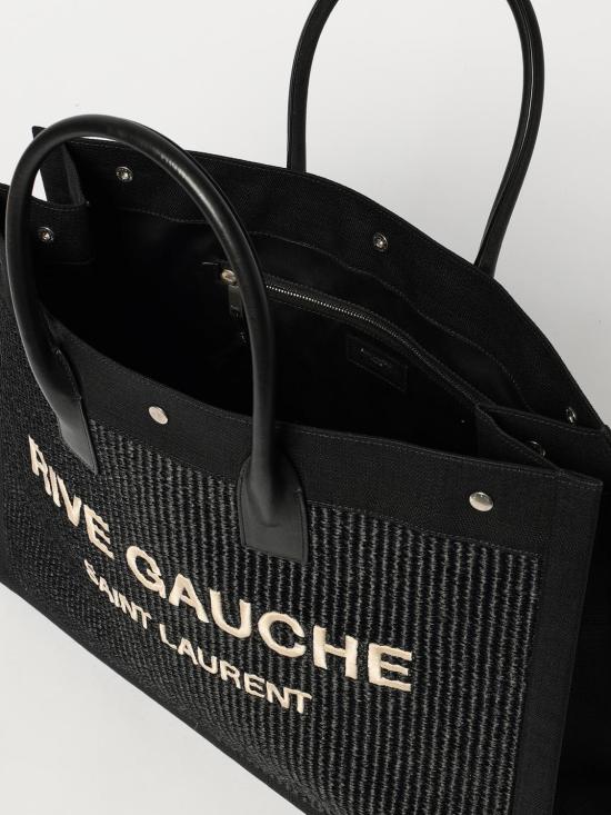 25FW 생로랑 토트백 5094152M21E 1050 Black - SAINT LAURENT