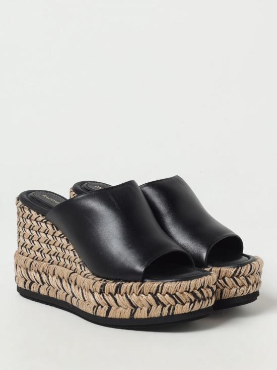 25SS 팔로마바르셀로 뮬/슬리퍼 263201 Black - PALOMA BARCELO