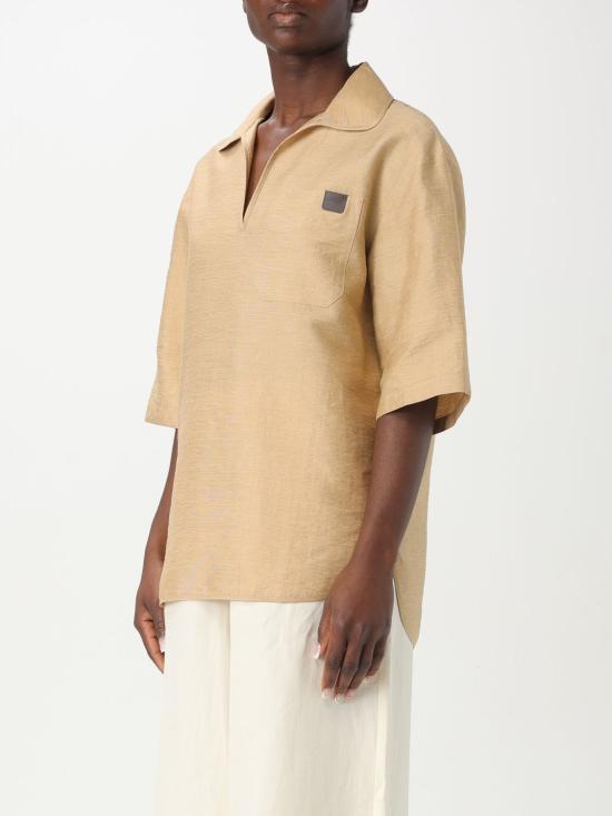 25FW 막스마라 블라우스 2511191019600 002 Brown - MAX MARA