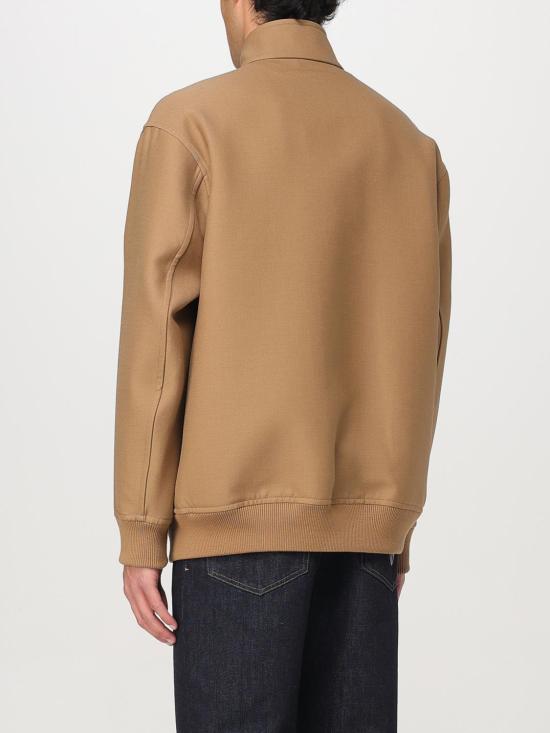 25FW 구찌 트윌 위브 집퍼 봄버 자켓 814174Z7AFD 9590 Beige - GUCCI