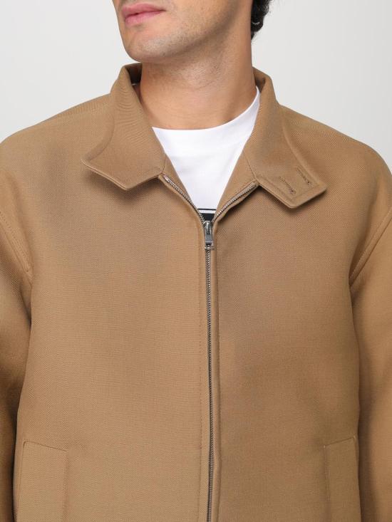 25FW 구찌 트윌 위브 집퍼 봄버 자켓 814174Z7AFD 9590 Beige - GUCCI