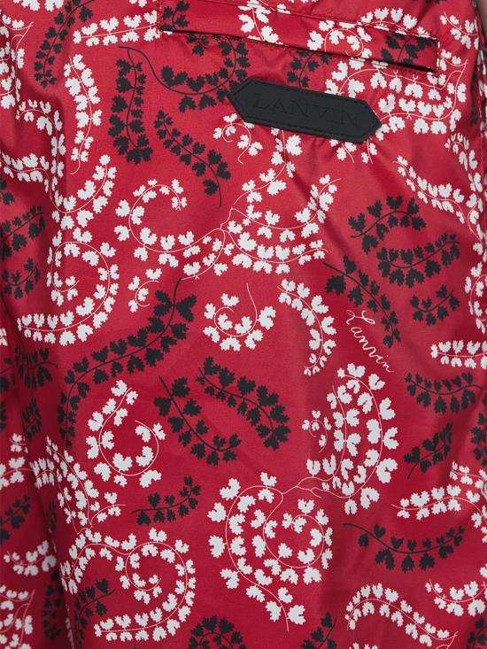 25SS 랑방 비치웨어 RMSW0003 S003P25361 CARMINE RED - LANVIN