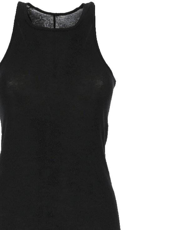 25SS 릭 오웬스 민소매 티셔츠 RP01E7101 MR09 Black - RICK OWENS