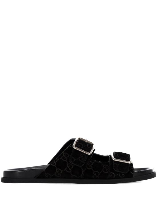 25SS 구찌 뮬/슬리퍼 816380 AADUO1000 Black