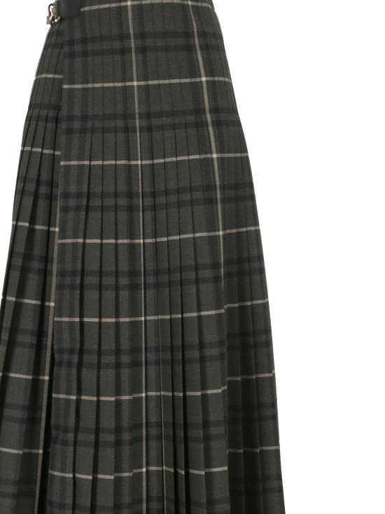 25SS 버버리 롱 스커트 8099693 X MARSH IP CHECK - BURBERRY