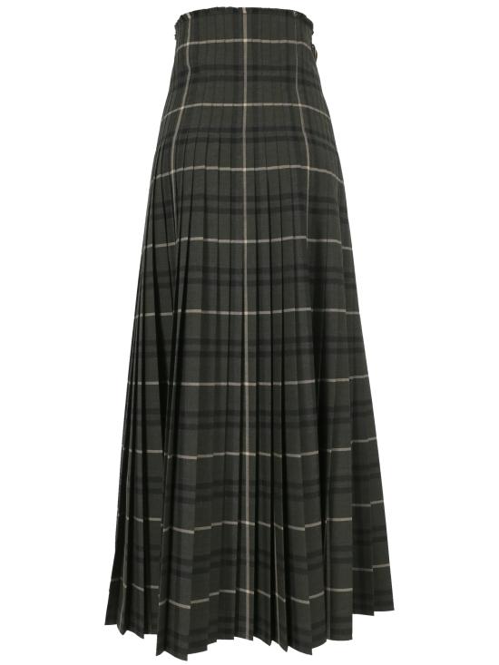 25SS 버버리 롱 스커트 8099693 X MARSH IP CHECK - BURBERRY