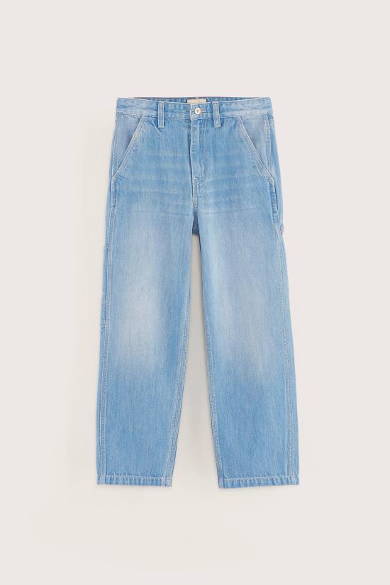 25SS [키즈] 벨로즈 진 BK251161 D0545MBB Blue bleach