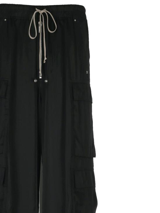 25SS 릭 오웬스 스트레이트 팬츠 RP01E7327 SCH09 Black - RICK OWENS