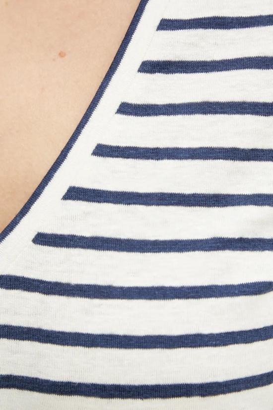 25SS 위켄드막스마라 긴팔 티셔츠 2515941012600 005 Ecr blu - WEEKEND MAX MARA