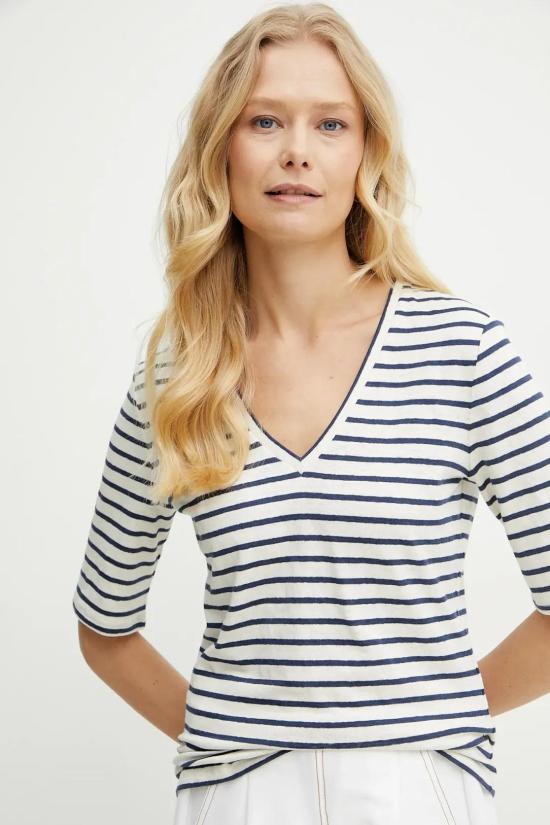 25SS 위켄드막스마라 긴팔 티셔츠 2515941012600 005 Ecr blu