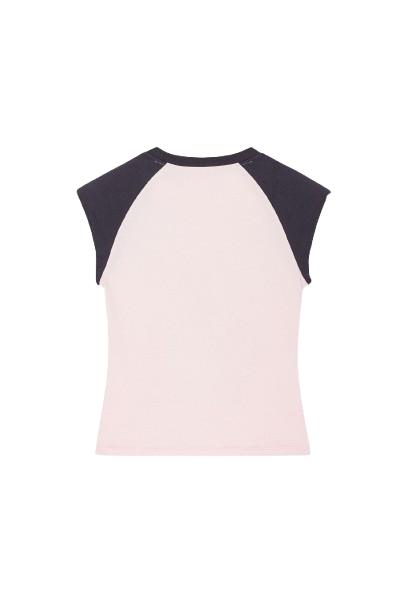 25SS 가니 민소매 티셔츠 T4159 065 Pink - GANNI