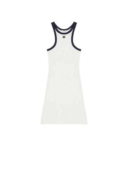 25SS 쿠레쥬 숏 원피스 125JRO577JS0203 0083 White