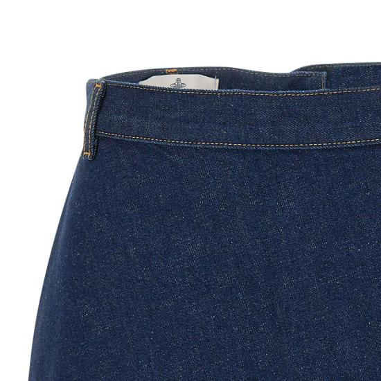 25SS 비비안웨스트우드 데님 스커트 19030016 W0162K406 Blue - VIVIENNE WESTWOOD
