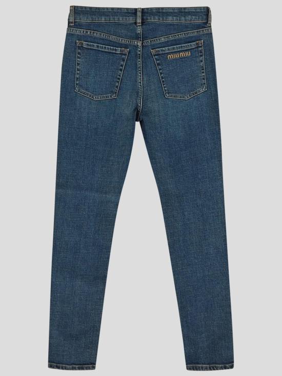 25SS 미우미우 데님 팬츠 GWP539 15UJF0008 Blue - MIU MIU
