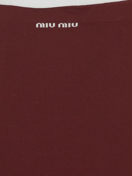 25SS 미우미우 숏 스커트 MMG508 14M4F0399 Pink - MIU MIU