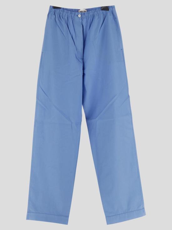 25SS 미우미우 스트레이트 팬츠 MP1829 15ULF0013 Clear Blue