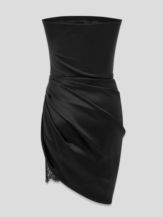 25SS 생로랑 숏 원피스 799624 Y001W1000 Black - SAINT LAURENT