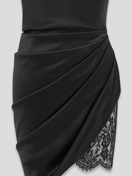 25SS 생로랑 숏 원피스 799624 Y001W1000 Black - SAINT LAURENT