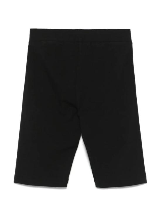 25SS [주니어] 모스키노 레깅스 HDQ01T LBA00 60100 Black - MOSCHINO