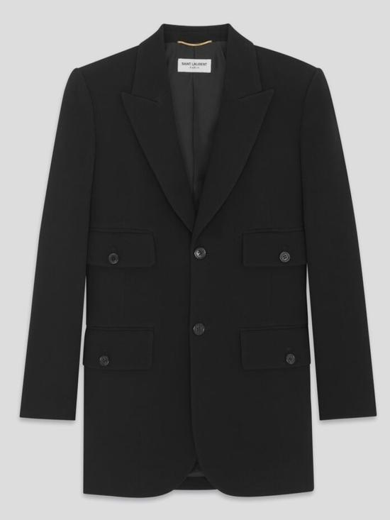 25SS 생로랑 자켓 777834 Y3I791000 Black