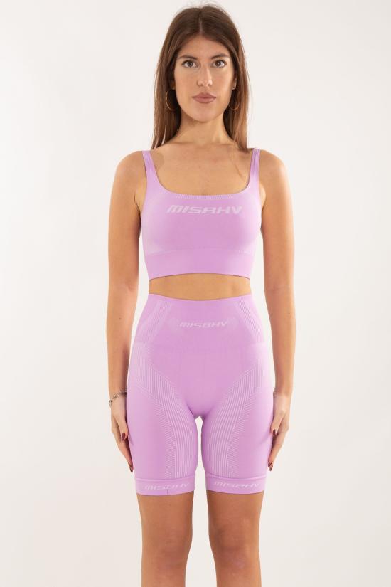 25SS 미스비헤이브 트레이닝 티셔츠 250W511 LILAC Pink