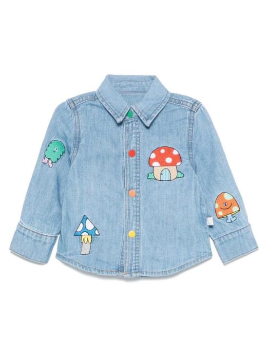 25SS 스텔라 맥카트니 셔츠 TW5510 Z0522 601 Blue