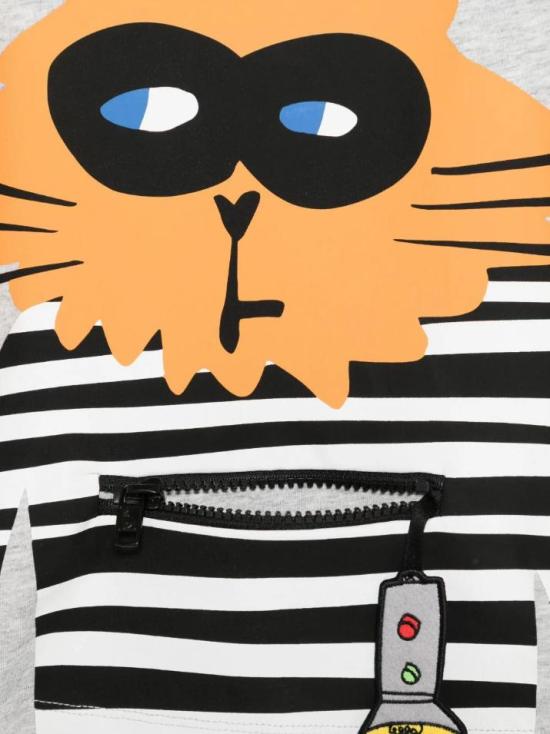 25SS [키즈] 스텔라 맥카트니 티셔츠 TW8S01 Z0434 807 Grey - STELLA MCCARTNEY