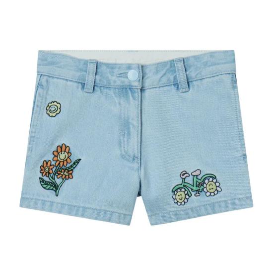 25SS [주니어] 스텔라 맥카트니 쇼츠/버뮤다 TW6A09 Z0746 600 Blue