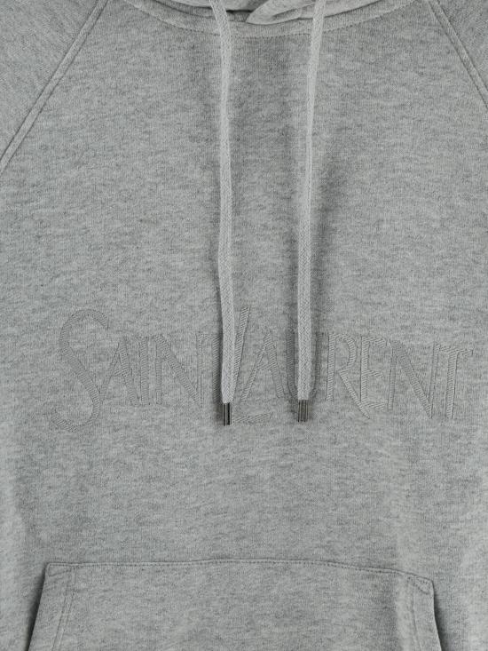 25SS 생로랑 후드 티셔츠 728319 Y37GY1403 Grischine - SAINT LAURENT