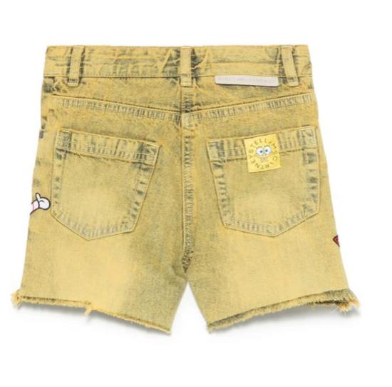 25SS [주니어] 스텔라 맥카트니 쇼츠/버뮤다 TW6F29 Z0746 244 Yellow - STELLA MCCARTNEY