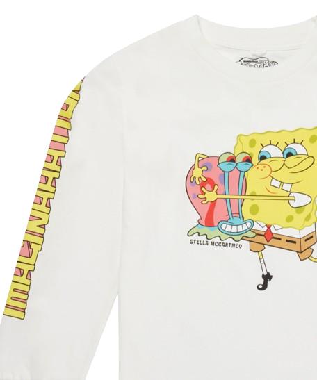 25SS 스텔라 맥카트니 긴팔 티셔츠 TW8D50 Z0434 101 Cream - STELLA MCCARTNEY