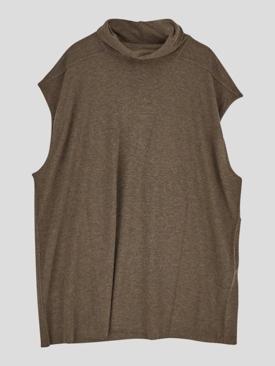 25SS 릭 오웬스 민소매 티셔츠 RP02D3237 JR134 Fawn