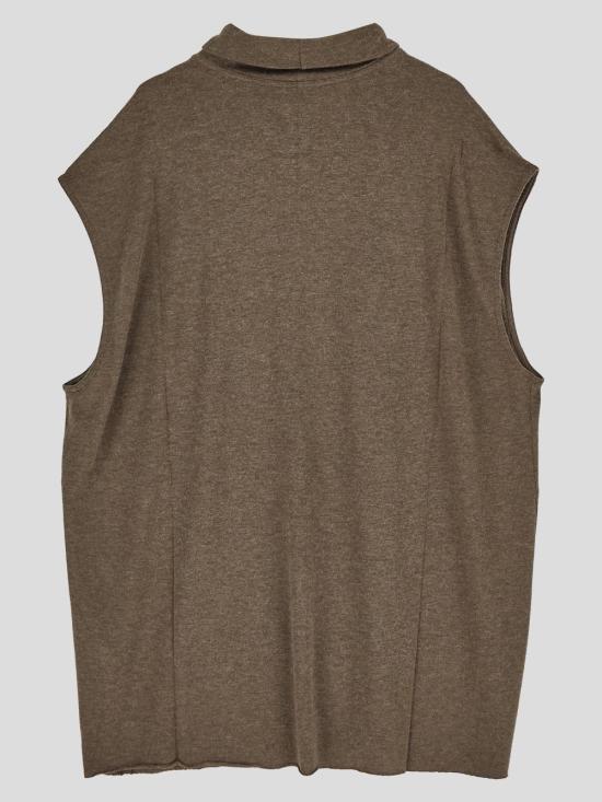 25SS 릭 오웬스 민소매 티셔츠 RP02D3237 JR134 Fawn - RICK OWENS