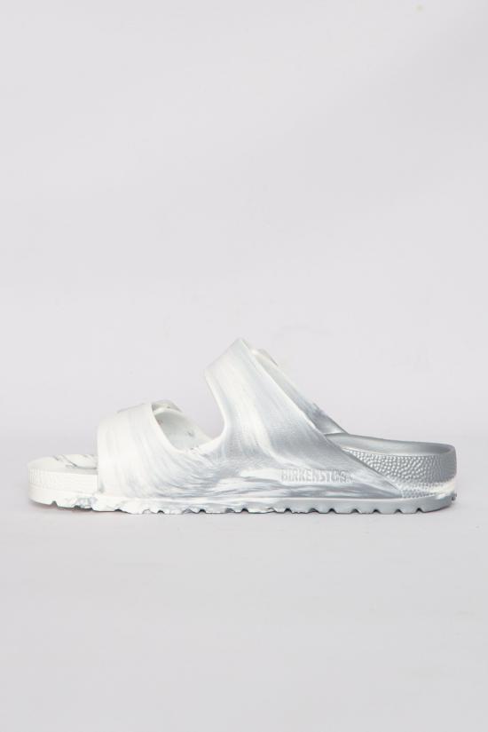 25SS 버켄스탁 애리조나 EVA 1029660 METALLIC SILVER Grey - BIRKENSTOCK