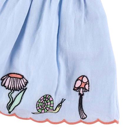 25SS [키즈] 스텔라 맥카트니 스커트 TW7A01 Z0138 652 Blue - STELLA MCCARTNEY