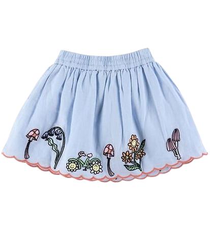 25SS [키즈] 스텔라 맥카트니 스커트 TW7A01 Z0138 652 Blue - STELLA MCCARTNEY