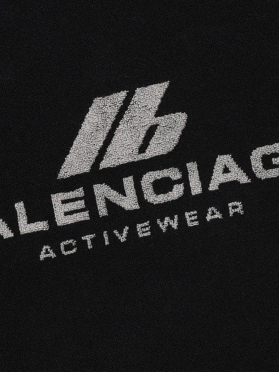 25SS 발렌시아가 머플러/스카프 7933094 10B61062 Black grey - BALENCIAGA