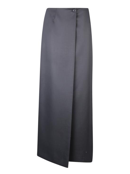 24FW 지방시 롱 스커트 BW40RA 14RQ 001 Black