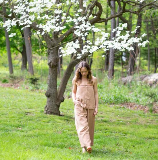  Loam 민소매 티셔츠 롬 서렌더 라운지 카미 시에나 - OTHER BRANDS