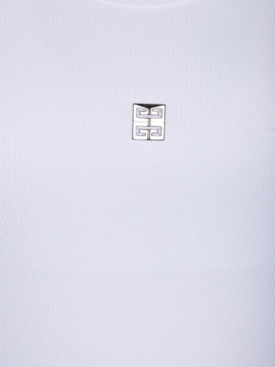 25SS 지방시 민소매 티셔츠 BW70CH3 YHY 100 White - GIVENCHY