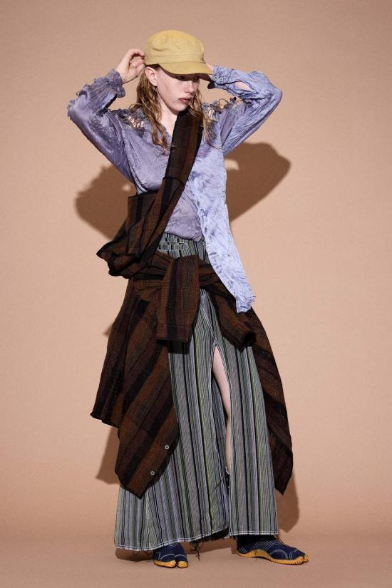  Luna Del Pinal 블라우스 루나 델 피날 오렌지 필 크로셰 이브닝 셔츠 시민 트와일라잇