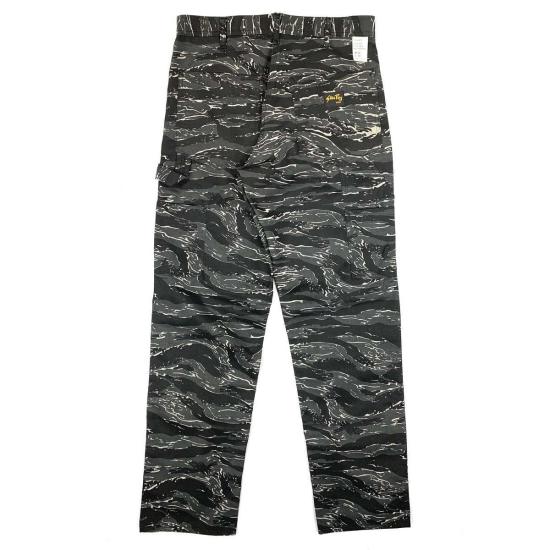  스탠 레이 스트레이트 팬츠 스탠레이 오리지널 페인터  타이거 스트라이프 카모 - STAN RAY