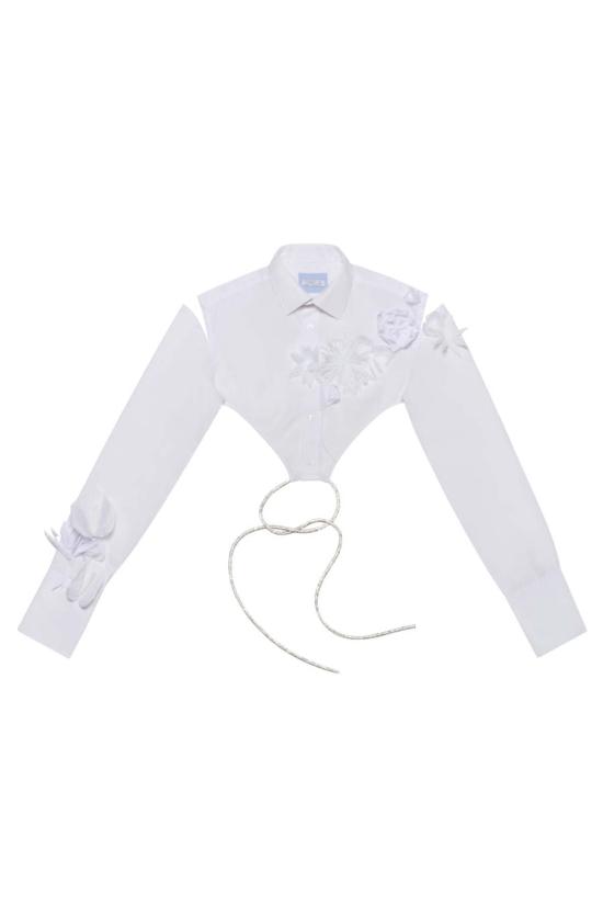 Omelia Atelier 블라우스 오멜리아 아틀리에 리디자인 셔츠 90 화이트 - OTHER BRANDS